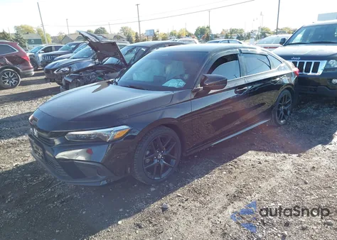 2022 Honda Civic Sport z USA, uszkodzony, nr VIN 2HGFE2F5XNH587371